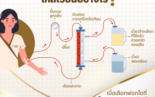 การฟอกไตกับเครื่องไตเทียม ไหลเวียนอย่างไร?